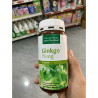 Yêu thích [ Mẫu mới ] Viên uống bổ não Ginkgo Sanct Bernhard 75mg - Lọ 240 Viên