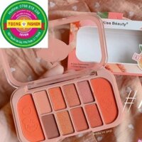 YFS Phấn mắt 10 ô Đào Cam KISSBEAUTY