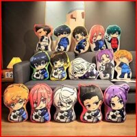 Yg BLUE LOCK Gối Sang Trọng Anime Đệm Isagi Yoichi Chigiri Hyoma Seishiro Nagi Búp Bê Nhồi Bông Quà Tặng Cho Trẻ Em Trang Trí Nhà