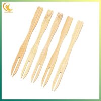 [Ygdgentgklh.vn] 500 Cái Nĩa Khai Vị Tre, Nĩa Tre Mini 3.5 Inch, Nĩa Gỗ Dùng Một Lần, Lựa Chọn Thực Phẩm Trái Cây Nhỏ