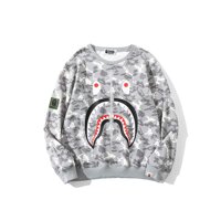 YGLCH Bape Ape 2020 Shark Hoodie Sweatshirt Hip Hop Jacket Unisex Fashion Casual Teen Adult Hip Hop Sweater Full Zip Jacket