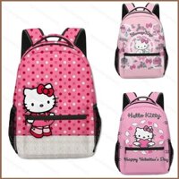 Yh3 Sanrio HelloKitty Ba Lô Dành Cho Nữ Sinh Viên Dung Tích Lớn In Thoáng Khí Túi Đa Năng Thời Trang