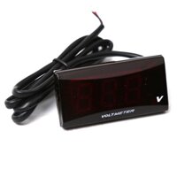 Yhmoto Xe Máy Điện Phụ Kiện Sửa Đổi 12V-150V Vôn Kế Hai Dây Hiển Thị Kỹ Thuật Số Đồng Hồ Đo KOSO Vôn Kế