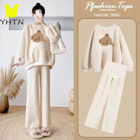 YHTN bộ đồ bầu set công sở sản phẩm mới quần áo đi chơi sang chảnh babydoll thời trang tiệc dài tay chất lượng cao thun xinh sét cho dễ thương  bà thu đông set đồ bầu sang chảnh