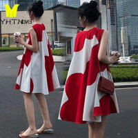 YHTN đầm bầu đầm cho con bú Thời trang dễ thương xinh bigsize váy bầu babydoll