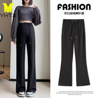 YHTN quần bầu ống loe quần bầu lửng quan bau  ống thun dài bigsize bà cho