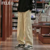 YHTN quần kaki túi hộp nam chất lượng cao cho cargo pants dài nhiều short big size quan tui hop cago pant quần kaki nam túi hộp