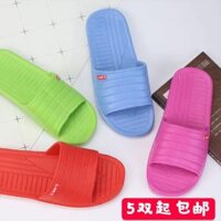 Yibang mùa hè trong nhà nhà chống trượt tầng đáy mềm khách sạn nhà cặp đôi phòng tắm nhựa dép đi trong nhà thoải mái