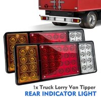 Yibar 12V 36LED Phía Sau Đuôi Đèn Phanh Dừng Đèn Báo Xe Tải Van Caravan Mới