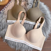 YIBEIKA Vú Lớn Nhìn Nhỏ Mỏng Quần Lót Nữ Mềm Thép Vòng Chống Chảy xệ Đóng Bên Ngực Push-up Áo Ngực Liền Mạch Kích Thước Lớn Áo Ngực Nữ
