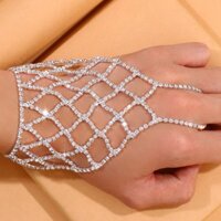 {Yibo} Vòng tay ngón tay lưới phong cách dân tộc Phụ kiện thiết kế Niche chính hãng