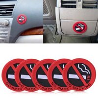 YIDIA Hàng Mới Về Đề Can Xe Taxi Xe Hơi Bằng Cao Su Sáng Tạo Nhãn Dán Xe Hơi Logo Cảnh Báo Biển Hiệu Không Hút Thuốc