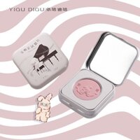 Yigudigu Dàn nhạc giao hưởng Hộp sắt Phấn má hồng phấn má hồng mặt mờ