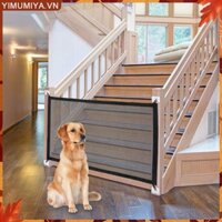 ☼Yimumiya [Chất Lượng Cao]☼ Hàng Rào Chắn Cửa Bảo Vệ An Toàn Cho Thú Cưng Có Thể Gấp Gọn