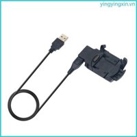 Yin 1m Cáp Sạc USB Dây Sạc Kẹp Dây Cho Đồng Hồ Thông Minh Fenix 3