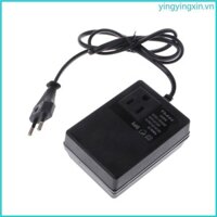 Yin 200W AC 220V sang 110V Máy biến áp bước xuống Chuyển đổi nguồn du lịch EU Cắm Adapter