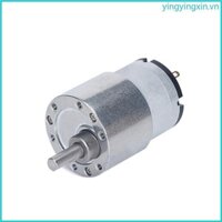 Yin 6V 12V 24V Mô-men Xoắn Điện Micro Tốc Độ Giảm Tốc Động Cơ Bánh Răng 7RPM 960RPM