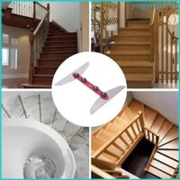 Yin Cầu Thang Treads Đồng Hồ Đo Cầu Thang Tread Bản Mẫu Công Cụ Hợp Kim Cầu Thang Tread Dụng Cụ Đo Cho Risers Phân Vùng vách Thạch Cao Cầu Thang Tre