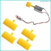 Yin cho DC Micro Motor Đèn LED nhỏ Trục dọc Gió cho máy phát điện tuabin Bla