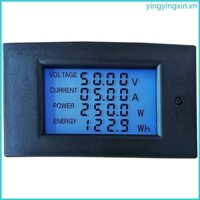 Yin LCD Màn hình kỹ thuật số Điện áp dòng điện Đồng hồ đo năng lượng Đồng hồ vạn năng Ampe kế Vôn
