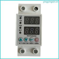 Yin Trên Và Dưới Điện Áp Bảo Vệ Thiết Bị Bảo Vệ Rơle Màn Hình Giới Hạn Dòng Điện