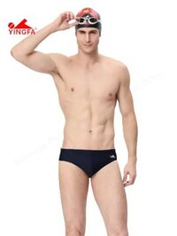 Yingfa Đàn Ông Chuyên Nghiệp Cạnh Tranh Quần bơi Đen Đồ Bơi Tam giác nhanh khô 3XL cỡ lỡn Boardshort Cho Nam Giới Ban Đầu