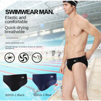 Yingfa Quần Bơi Ngắn Màu Đen Nhanh Khô Chuyên Nghiệp Cỡ Lớn 3XL Cho Nam