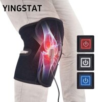 Yingstat Tấm lót đầu gối sưởi ấm, Giảm đau Nẹp viêm khớp bằng điện, Trị liệu ấm áp hữu ích Nén nóng Shin Guard Miếng đệm đầu gối ấm áp Nam Nữ