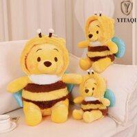 Yitaqi Anime Nhân Vật Gấu Pooh Đồ Chơi Nhồi Bông 25 / 35 / 50cm Quà Tặng Sinh Nhật Sáng Tạo