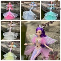 Yitaqi Bjd Nàng Tiên Cá Đồ Chơi Búp Bê Quần Áo Có Thể Tháo Rời Kawaii Cô Gái Quà Tặng Sinh Nhật