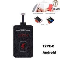 YITAQI Bộ thu sạc YITAQI Type-C Miếng dán cảm ứng 5V / 2A Thảm Pad Adapter Cuộn dây sạc