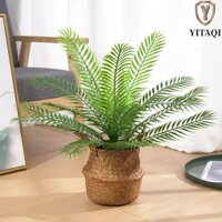 Yitaqi Cây cọ nhân tạo Nhà hàng khách sạn cắm hoa bằng nhựa