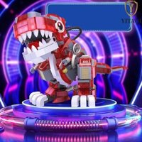 Yitaqi Dạ Quang Khủng Long Khối Xây Dựng Đồ Chơi Triceratops Hạt Trẻ Em / Bé Trai / Bé Gái