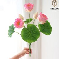 Yitaqi Hoa Giả Cây Xanh Đạo Cụ Chụp Ảnh Ao Bể Cá