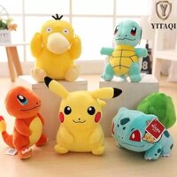 Yitaqi Pikachued Purin Bulbasaur Tặng Peluche Anime Pokemon Đồ Chơi Nhồi Bông