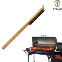 Yitaqi Tay Cầm Dài Bàn Chải Pizza Suspensable Thịt Nướng Nướng Dụng Cụ Vệ Sinh Nhà Bếp