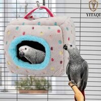 Yitaqi Vẹt Võng Vuông Hang Chim Đồ Chơi Mùa Đông