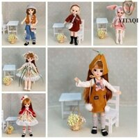 YITAQI Yitaqi Princess Makeup Ball Joint Doll Thanh lịch sống động như thật cho trẻ sơ sinh