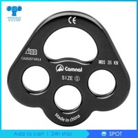 [Yitis] Paw Rigging Plate 35KN 4 Lỗ Neo Nhỏ Đa Năng Kết Nối Gear Cho Khiêu Vũ & Leo Núi Đá