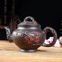 Yixing Đất Sét Tím Ấm Trà Đầy Màu Sắc Mận Smile Sakura Ấm Trà Handmade Cinnabar Đất Sét Lọc Ấm Trà Gốm Kung Fu Bộ Trà Trà Bộ Yixing Đất Sét Tím Ấm Trà Đầy Màu Sắc Mận Smile Sakura Ấm Trà Handmade Cinnabar Đất Sét Lọc Ấm Trà Gốm Sứ Kung Fu Trà Bộ cốc trà 3