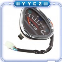 [Yiyang] Đồng hồ đo quãng đường xe máy đồng hồ đo đèn nền LCD kỹ thuật số dụng cụ chỉ báo cho Honda Dax 70 jialing70 cổ điển