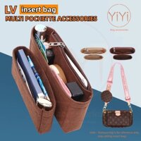 [YiYi] lót túi LV MULTI POCHETTE ACCESSORIES phụ kiện túi xách lót túi giữ form chia ngăn túi