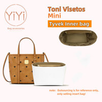 [YiYi] lót túi MCM Toni Visetos mini phụ kiện túi xách Tyvek lót túi giữ form chia ngăn túi