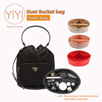 [YiYi] lót túi Prada Duet Bucket phụ kiện túi xách felt lót túi giữ form chia ngăn túi