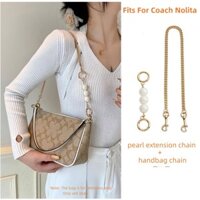 【YiYi】40-120cm dây xích túi xách Coach Nolita 13.5-17cm dây ngọc trai túi xách