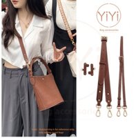 【YiYi】Dây Đeo Túi Xách longchamp Epure Bucket 94-114CM dây đeo túi xách thay thế Da thật Nhiều Màu Tùy Chọn