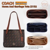 【YiYi】lót túi giữ form COACH Horse And Garriage Tote 27/32 chia ngăn túi (Giữ chặt hình dạng túi xách, cải thiện không gian thu nạp túi xách)