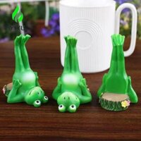 Yiyu 3 Chân Đế Ếch Trồng Nồi Chân Nhựa Sáng Tạo Cho Gia Đình