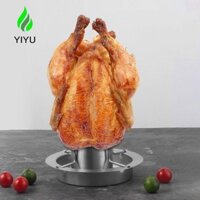 Yiyu Bia Lon Gà Nướng Giá Phụ Kiện Thịt Nướng Chống Rỉ Sét BBQ