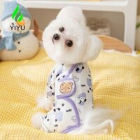 Yiyu Chó Quấn Bụng Phù Hợp Với Thú Cưng Ấm Áp Bộ Đồ Ngủ Chống Lạnh Cho Mùa Thu Đông